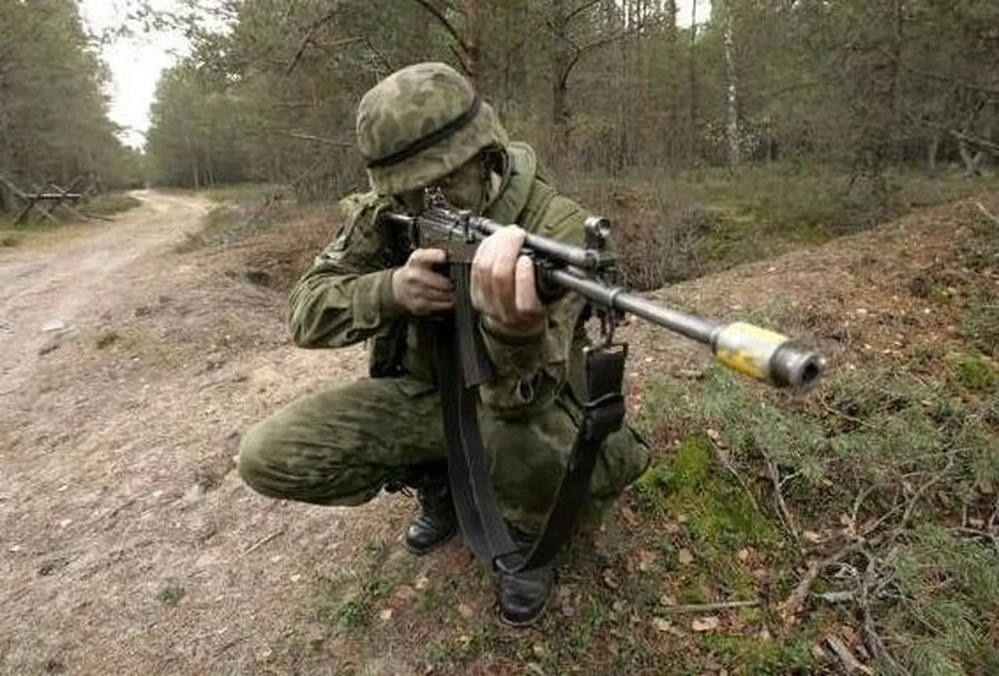 Солдат Скаутского батальона.