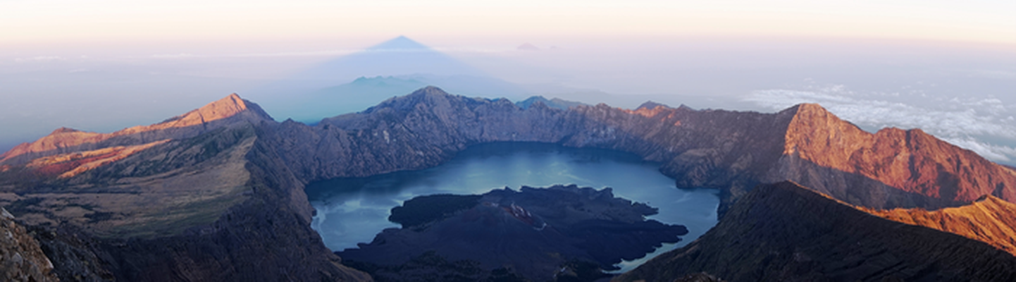 Rinjani vulkaan Indoneesias, kus 1257. aastal toimus üks viimase aastatuhande suurimaid seitsmemagnituudine purse.