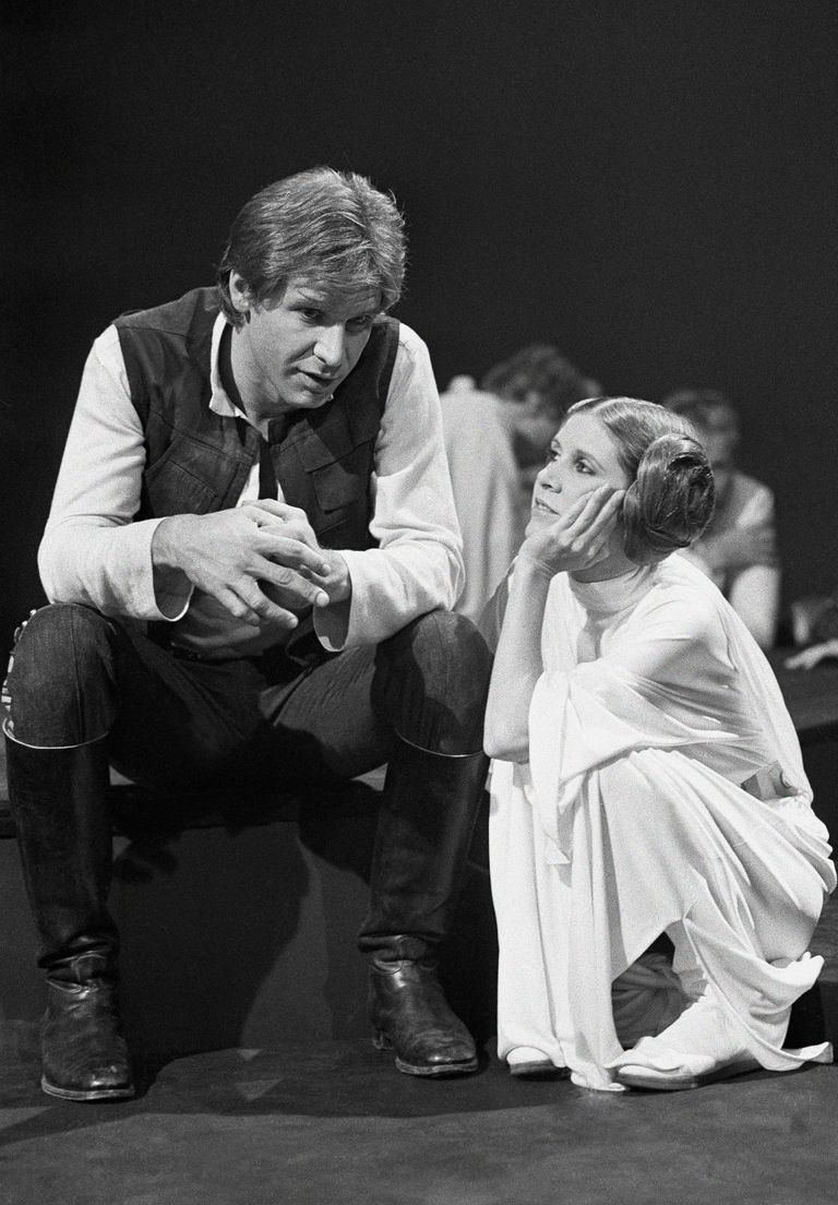 Harrison Ford ja Carrie Fisher 1977. aastal