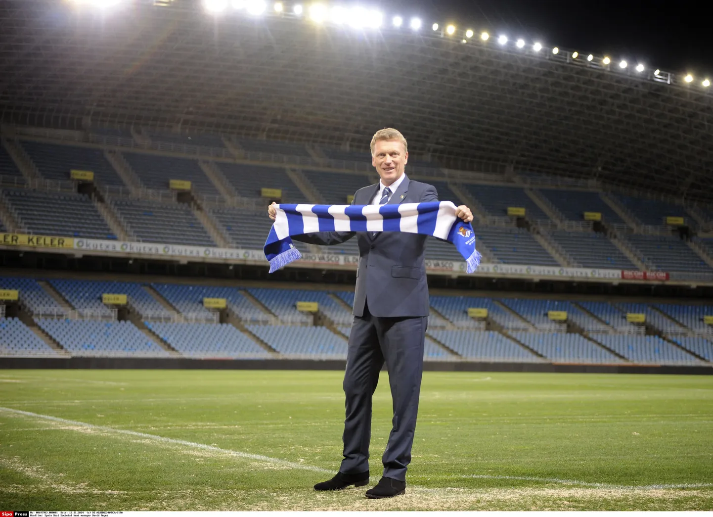 Real Sociedadi peatreener David Moyes.