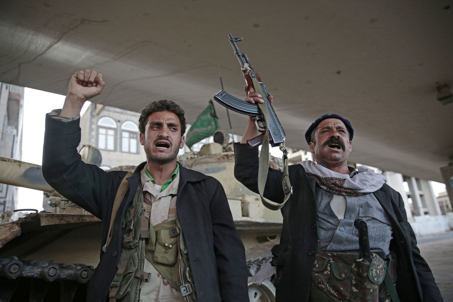 Huthi mässulised detsembri alguses Jeemenis.