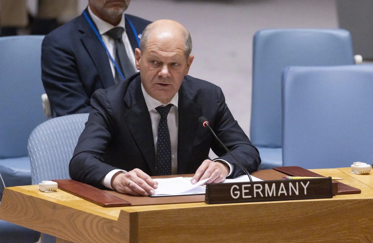 Saksa kantsler Olaf Scholz.
