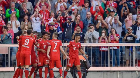 Bayern astus seitsmendale järjestikusele meistritiitlile sammu lähemale