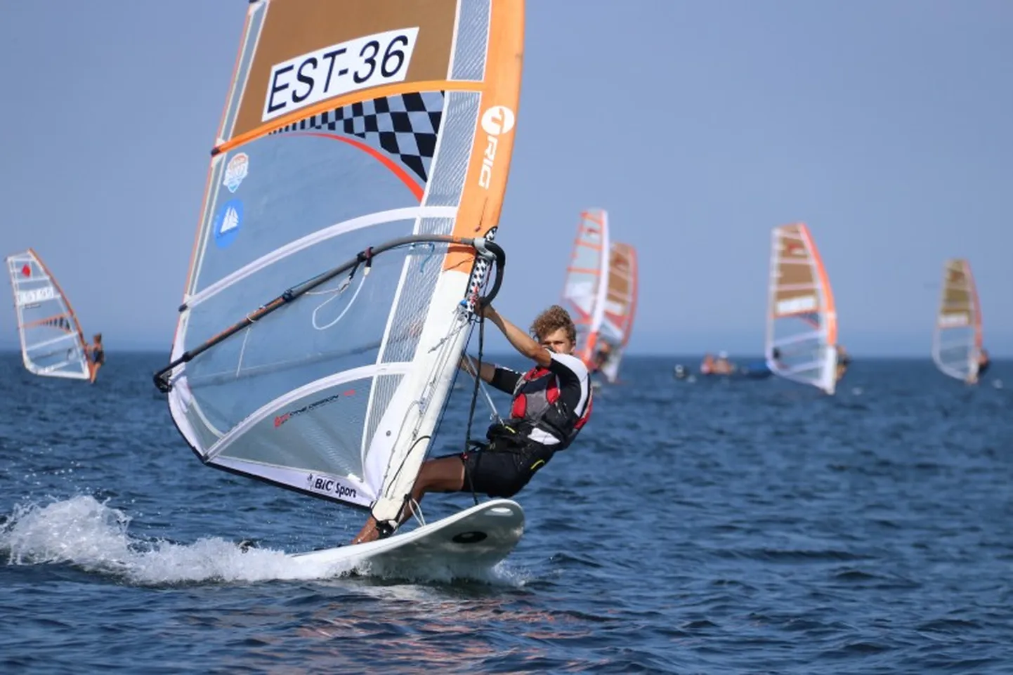 Garmin Purjetamise Eesti Meistrivõistluste sarja liider Techno 293 Plus klassis Joonas Mik