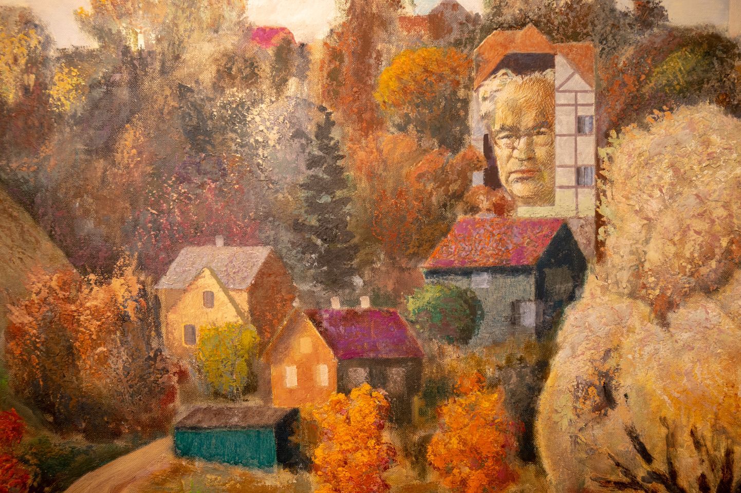 Kondase keskuses 1. septembrini maalikunstnik Juhan Muksi Viljandi vaated «Vue de la fenêtre» (vaade aknast).