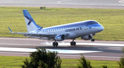 Estonian Airi lennuk. Foto: Toomas Huik