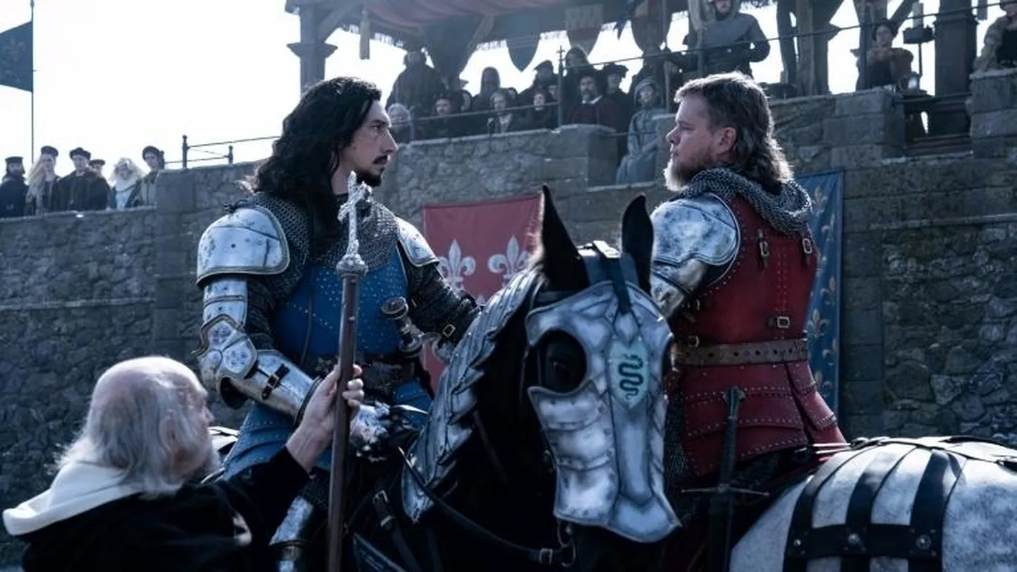 Sõbrad ja surmavaenlased: De Gris (Adam Driver) ja Carrouges (Matt Damon) filmis «Viimane duell».