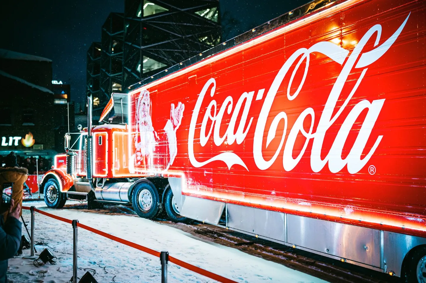Рождественский караван Coca-Cola снова приедет в Эстонию.