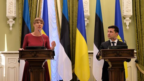 Kersti Kaljulaid: Ukraina on Eesti jaoks prioriteetne riik