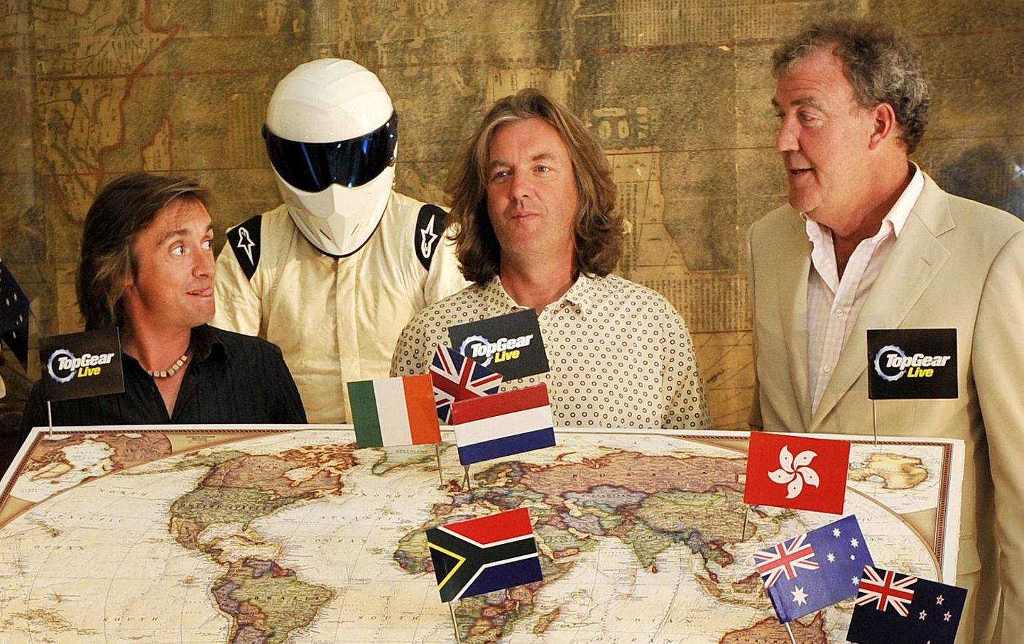 The Stig, Richard Hammond, James May, Jeremy Clarkson