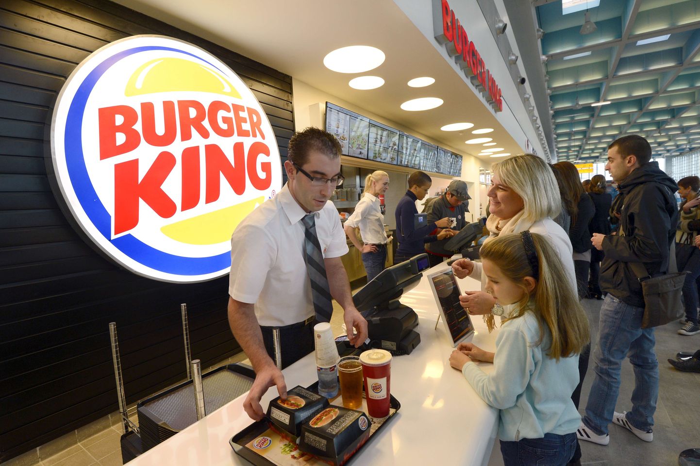 "Burger King" restorāns Marseļas lidostā. Ilustratīvs attēls.