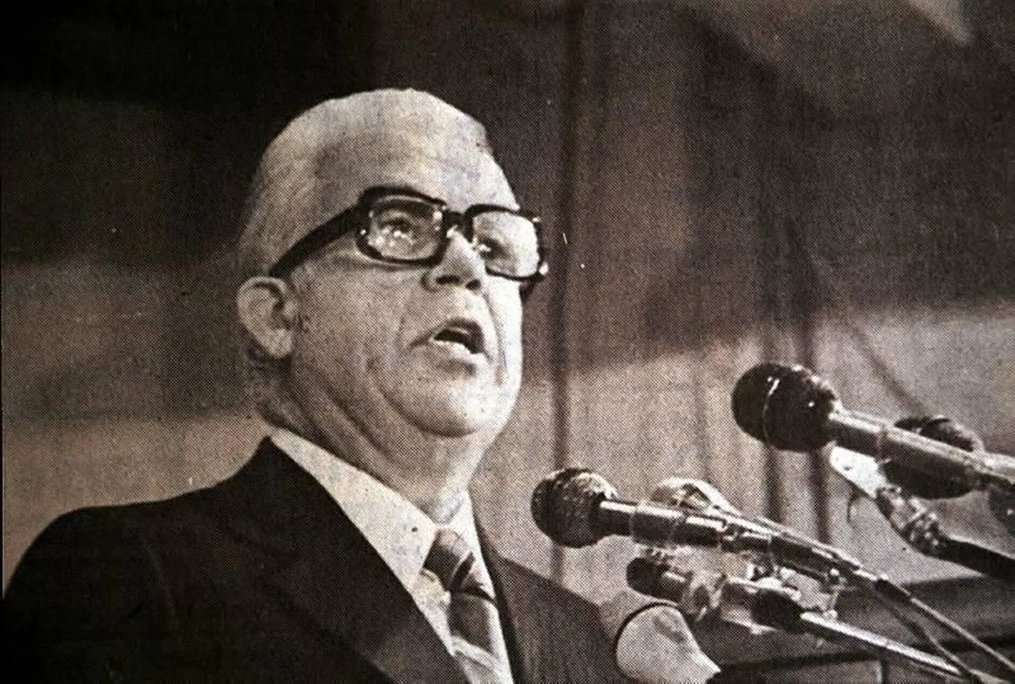 Eestimaa Kommunistliku Partei Keskkomitee I sekretär aastal 1978-1988 Karl Vaino (Kirill Voinov).