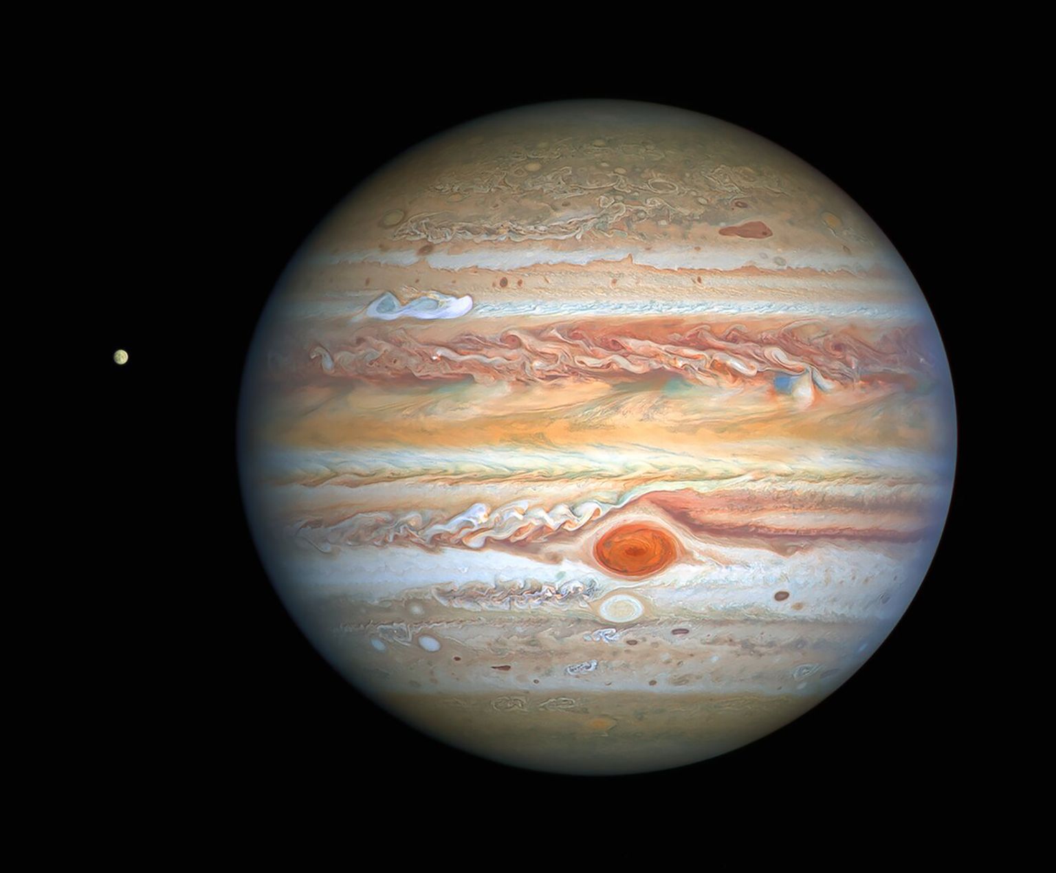 Meie päikesüsteemi suurim planeet Jupiter.