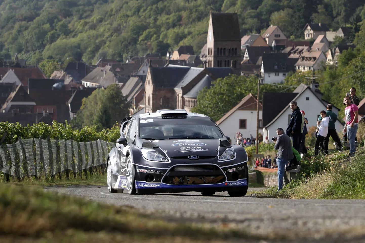 Ott Tänak Prantsusmaa rallil.