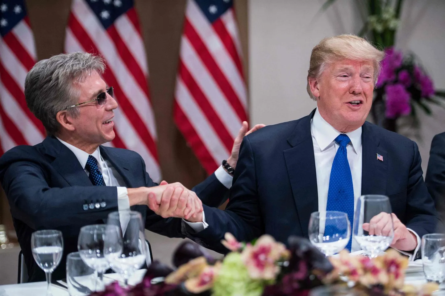 SAPi juht Bill McDermott ja USA president Donald Trump mullu jaanuaris Davosi majandusfoorumil Šveitsis.