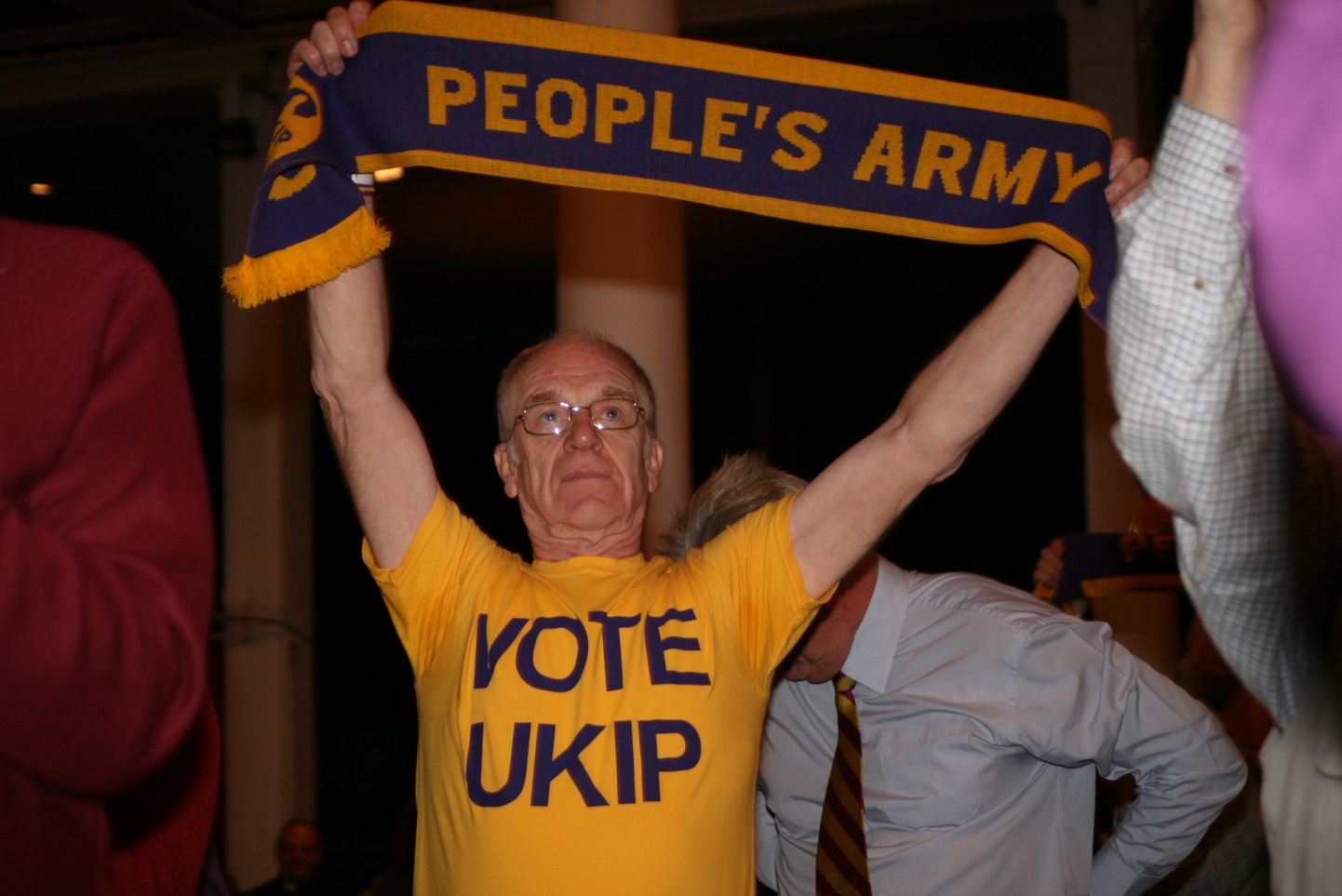 Сторонник Партии независимости Великобритании (UKIP).