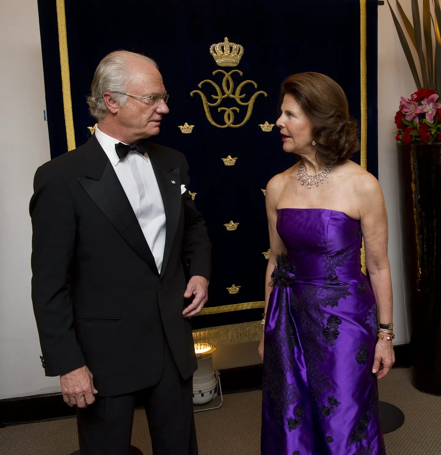 Rootsi kuningas Karl XVI Gustav ja kuninganna Silvia