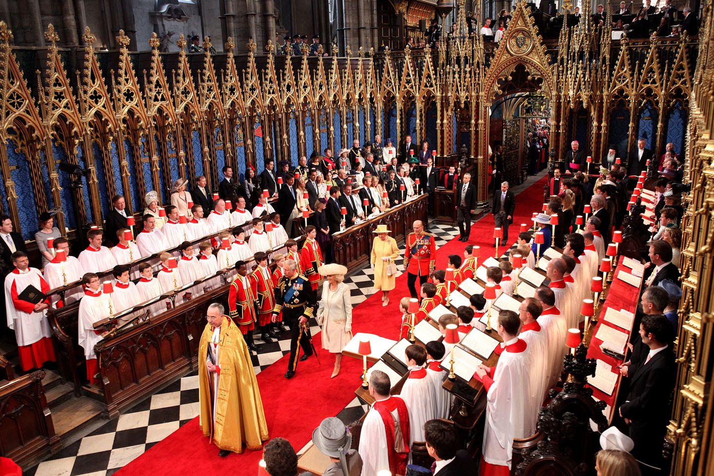 Kuninglik pulm Westminster Abbeys