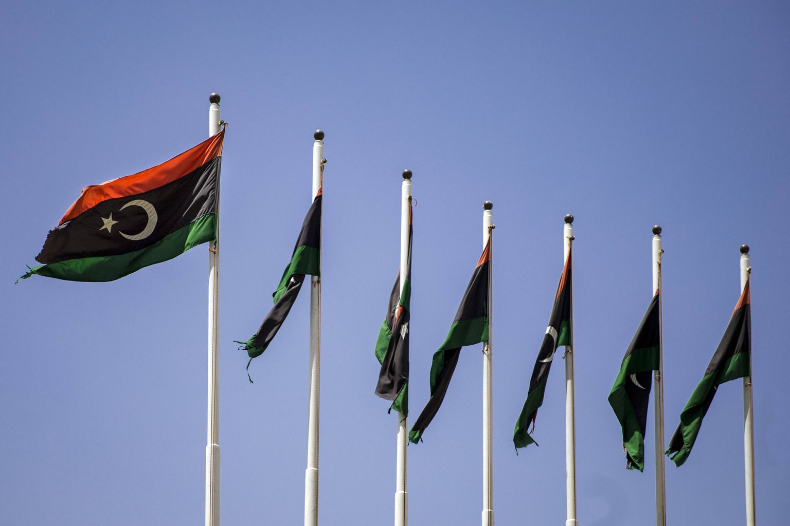 Liibüa lipud Tripolis