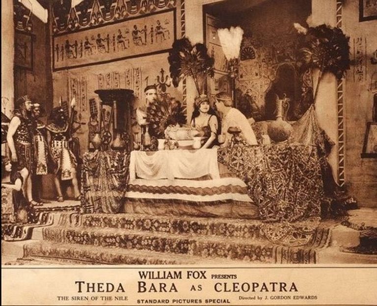 Filmas "Kleopatra" plakāts (1917).