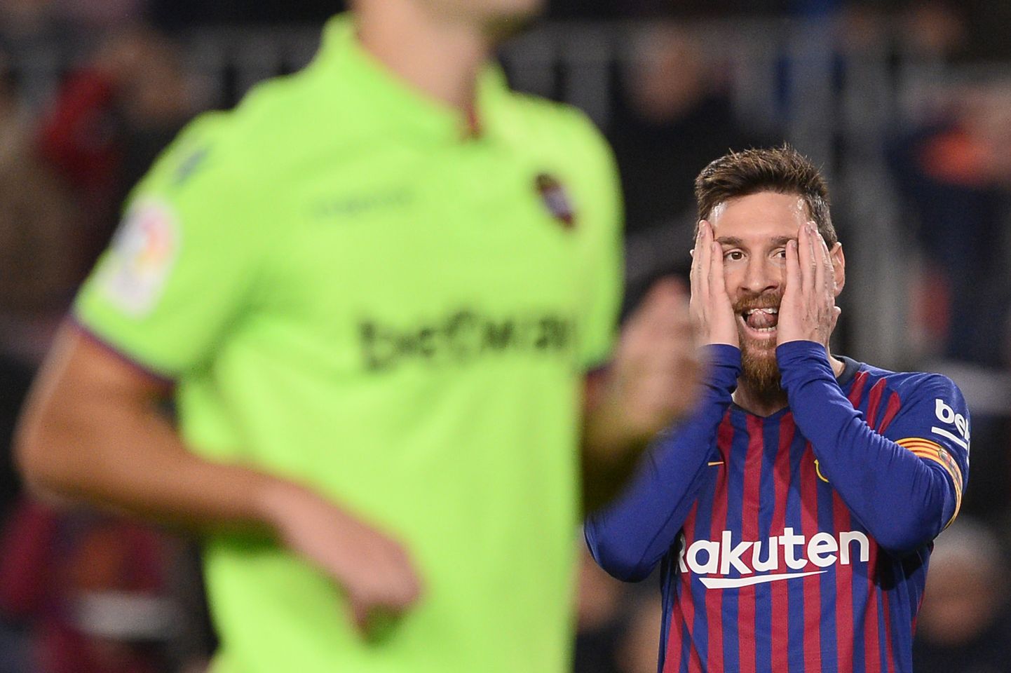 Lionel Messi (paremal) ja Barcelona jalgpallimeeskond sai küll Levantest kahe mängu kokkuvõttes jagu, kuid sellest ei pruugi piisata.
