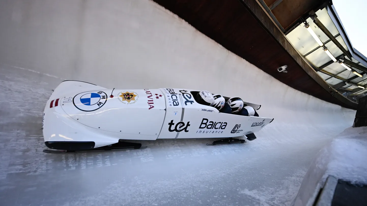 Latvijas bobslejisti