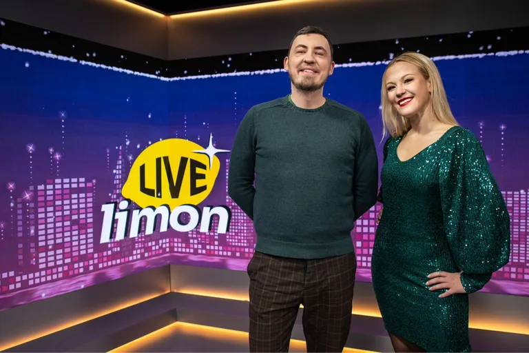 Павел Гурьянов и Светлана Карабут в студии Limon LIVE.