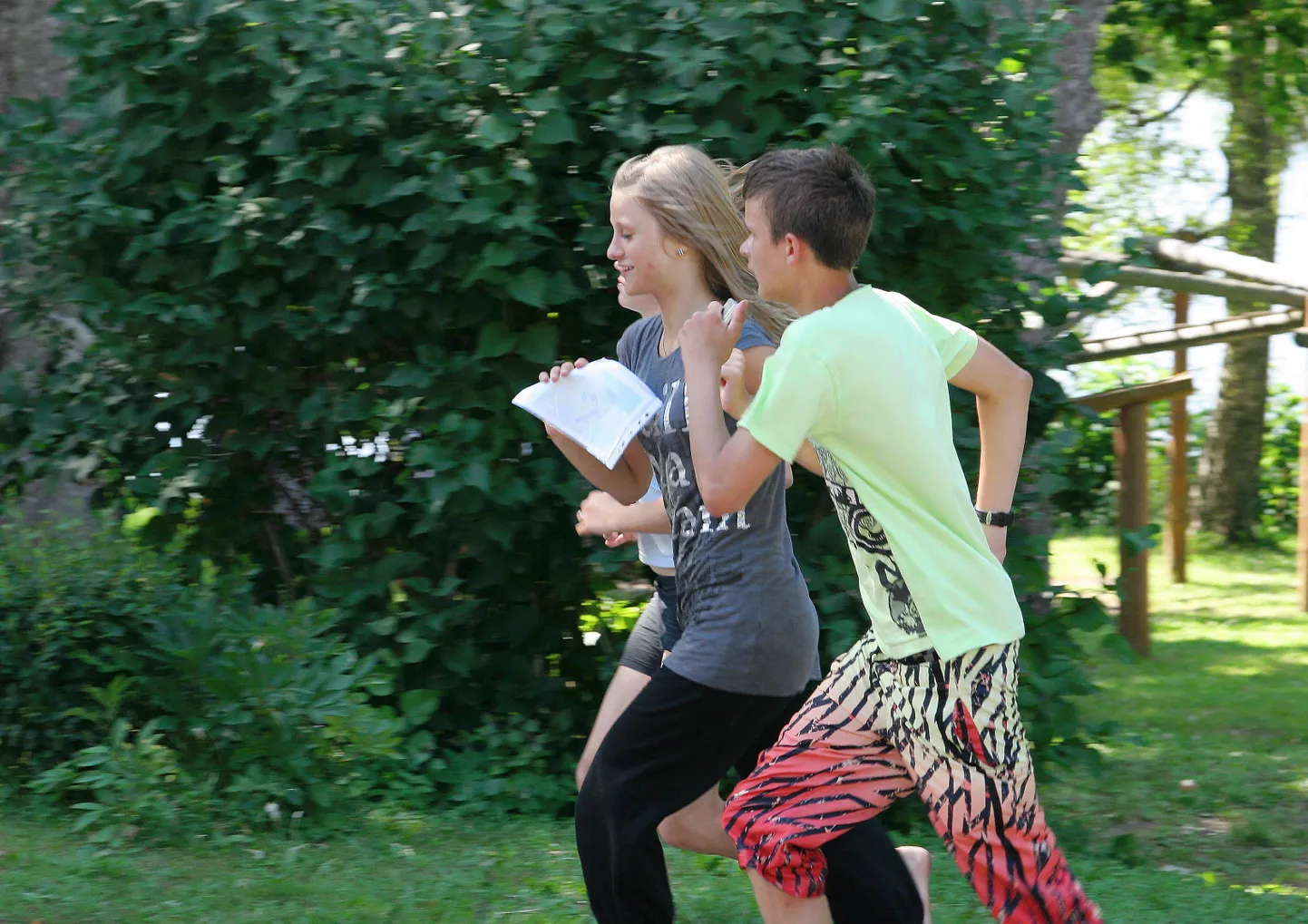 Orienteerumine. Foto on illustratiivne.