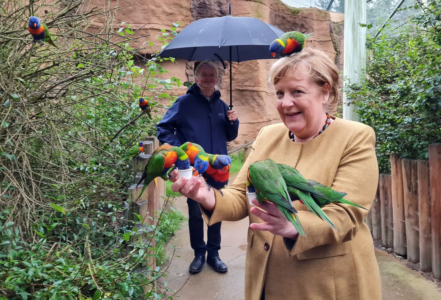 Angela Merkel näitab harva oma emotsioone välja
