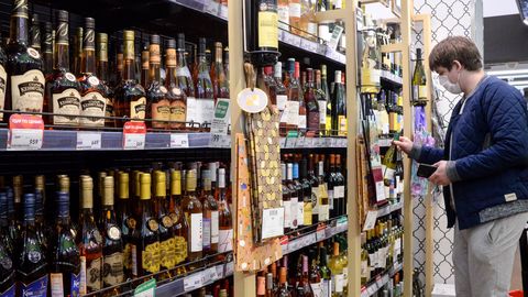 В России стремительно растут цены на вино