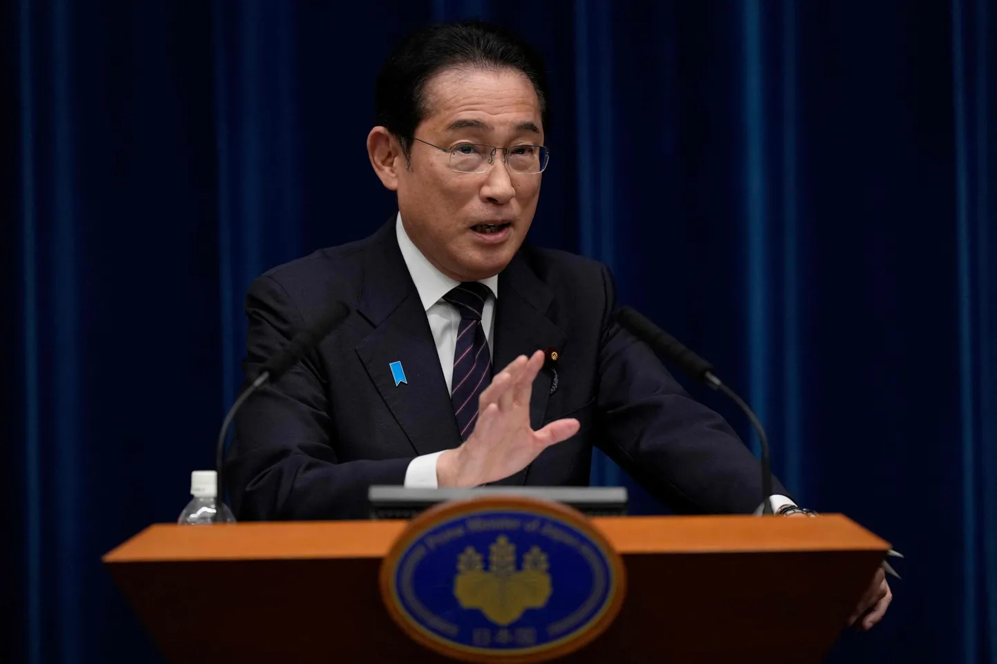 Jaapani peaminister Fumio Kishida.