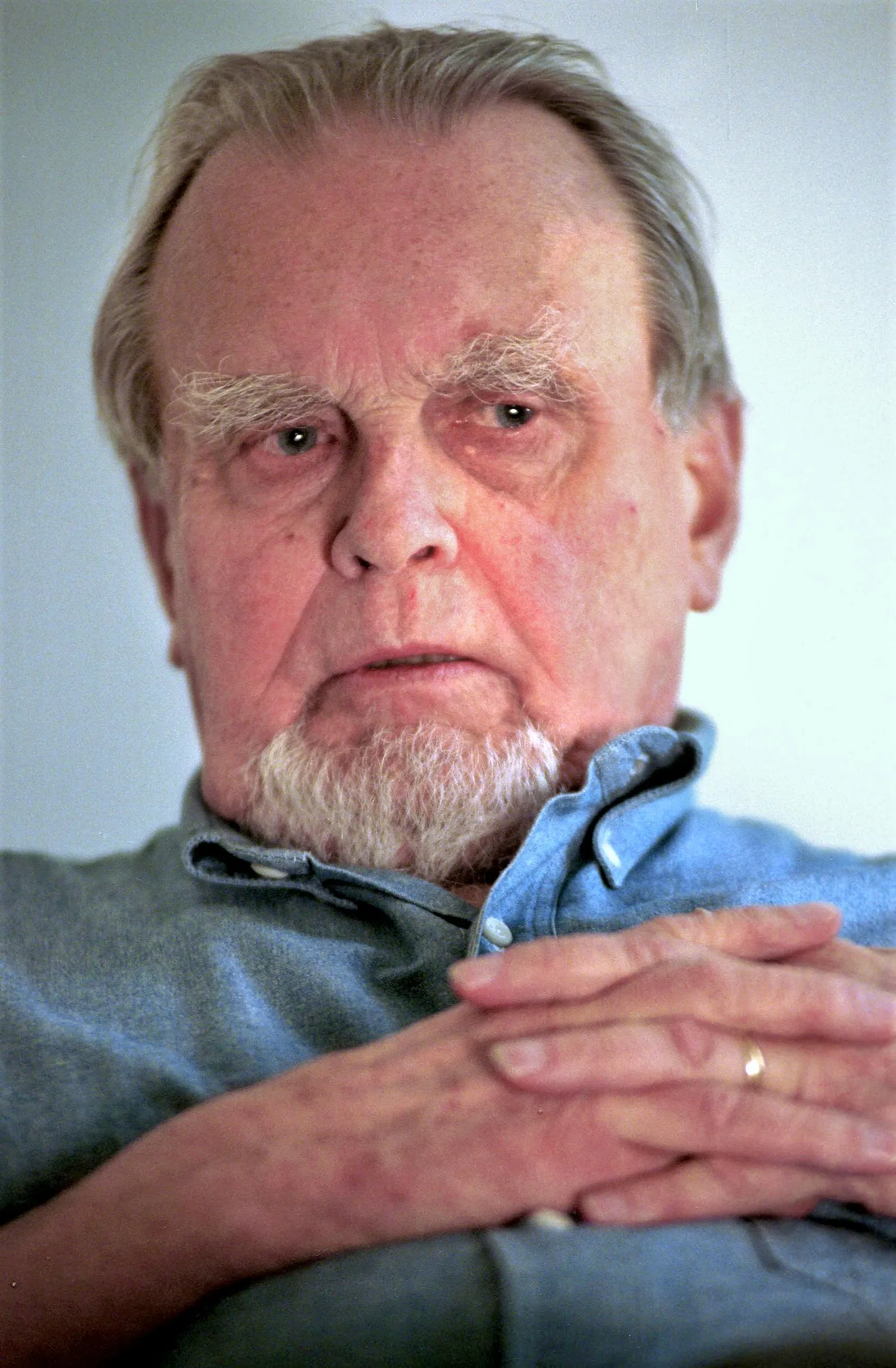 Czesław Miłosz 1999. aastal Poolas Krakówis.