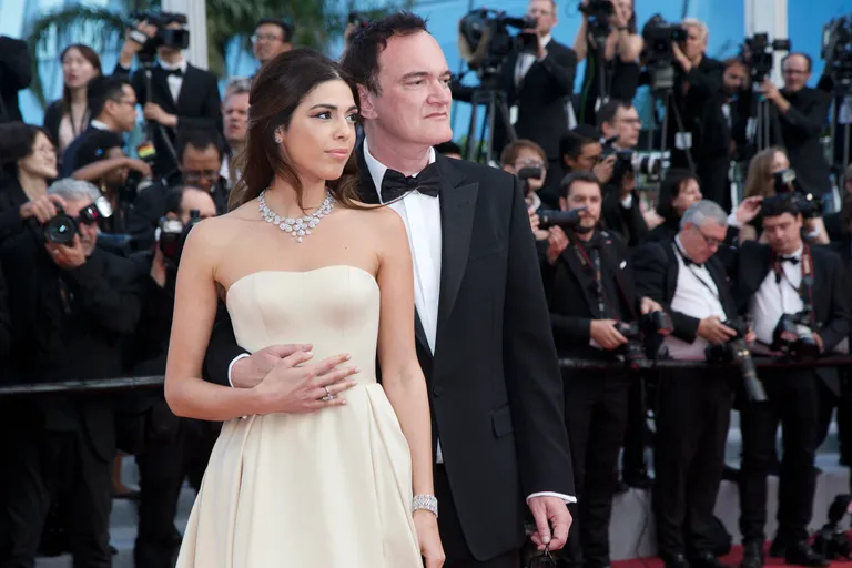 Quentin Tarantino ja abikaasa Danielle.