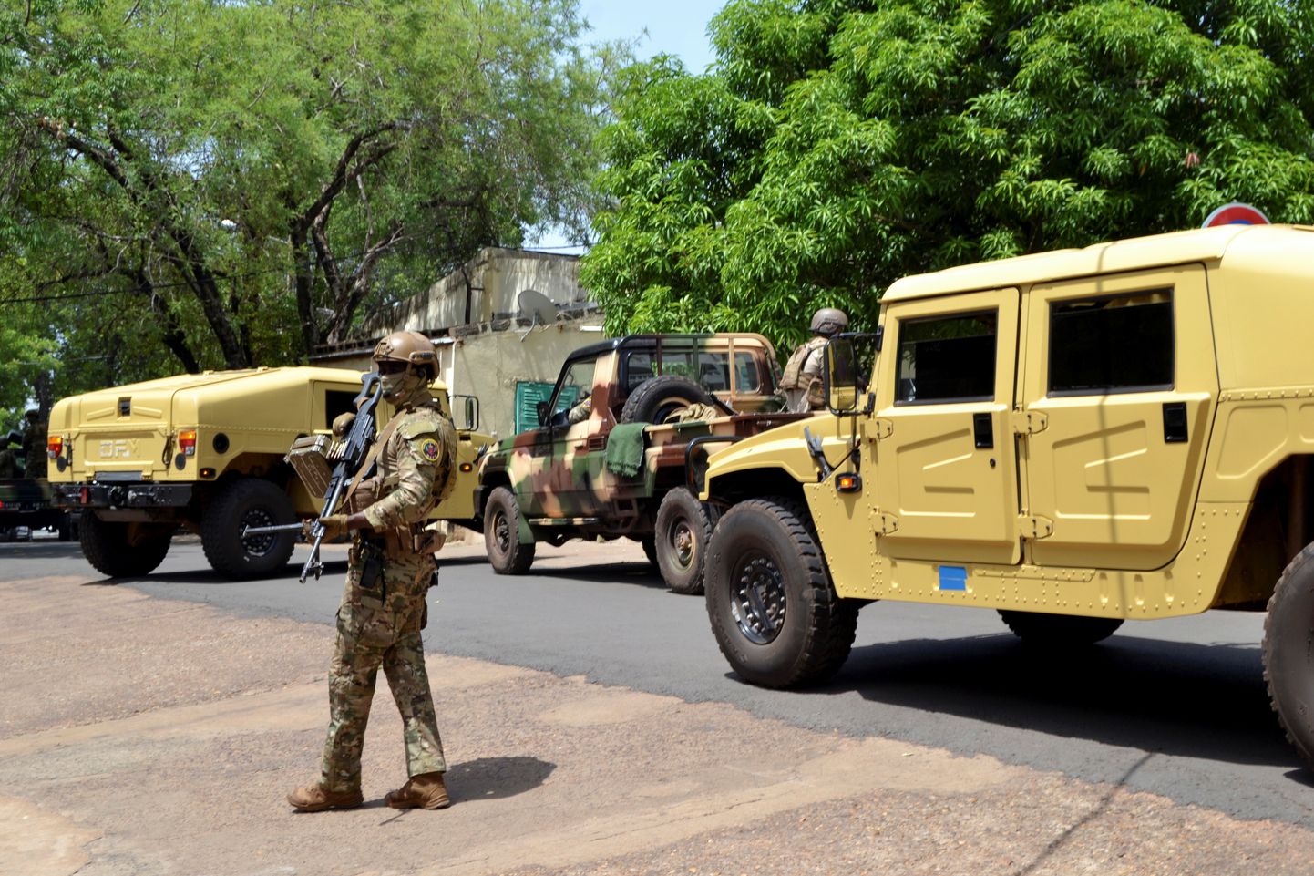Mali sõdurid.