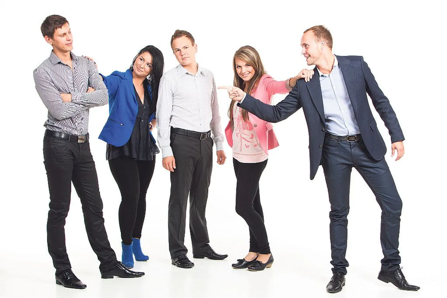 Greibi liikmed (vasakult) Reimo Kiisk, Mari Holm, Fred Rõigas, Karin Leetsar ja Rauno Muttik.