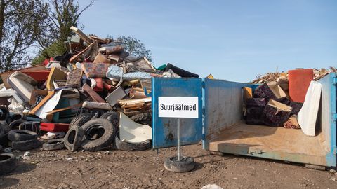Жители Таллинна вновь смогут бесплатно сдать крупногабаритные отходы