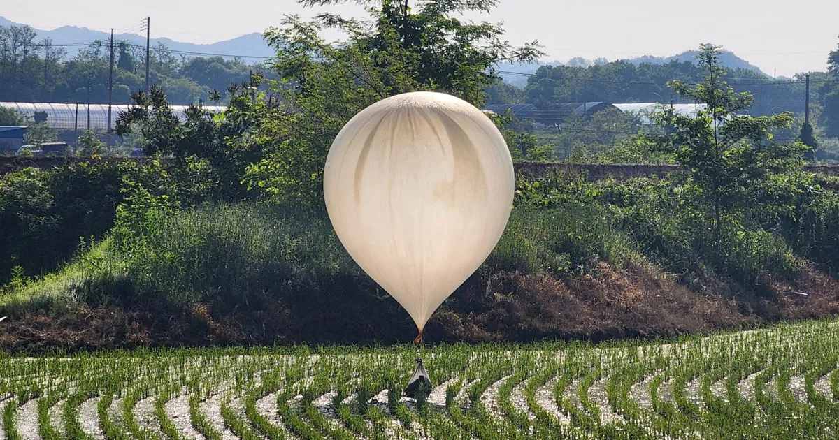 Lõuna-Korea hoiatab taas Põhja-Korea prügi- ja ekskremendiõhupallide eest