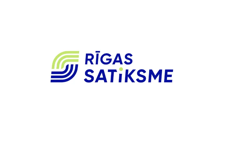 Логотип Rīgas satiksme в феврале