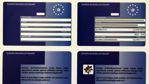 Euroopa ravikindlustuskaart Euroopa ravikindlustuskaart