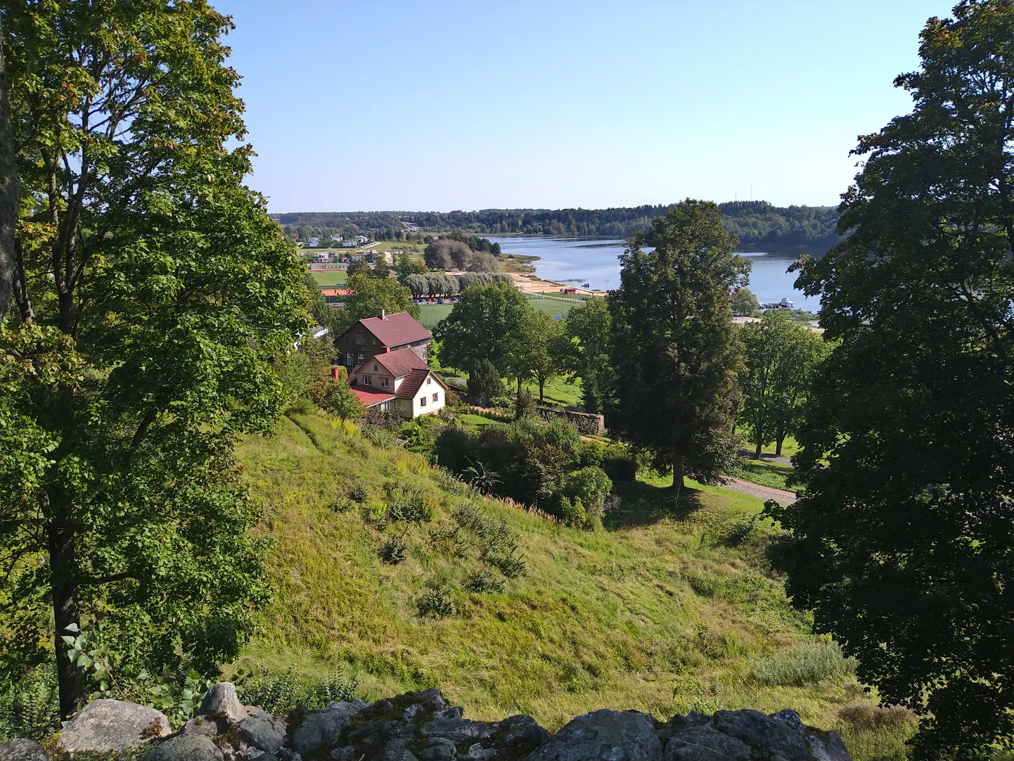 Ilus septembri päev Viljandis.