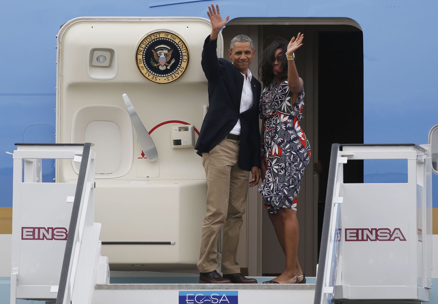 USA president Barack Obama lõpetas ajaloolise visiidi Kuubale.