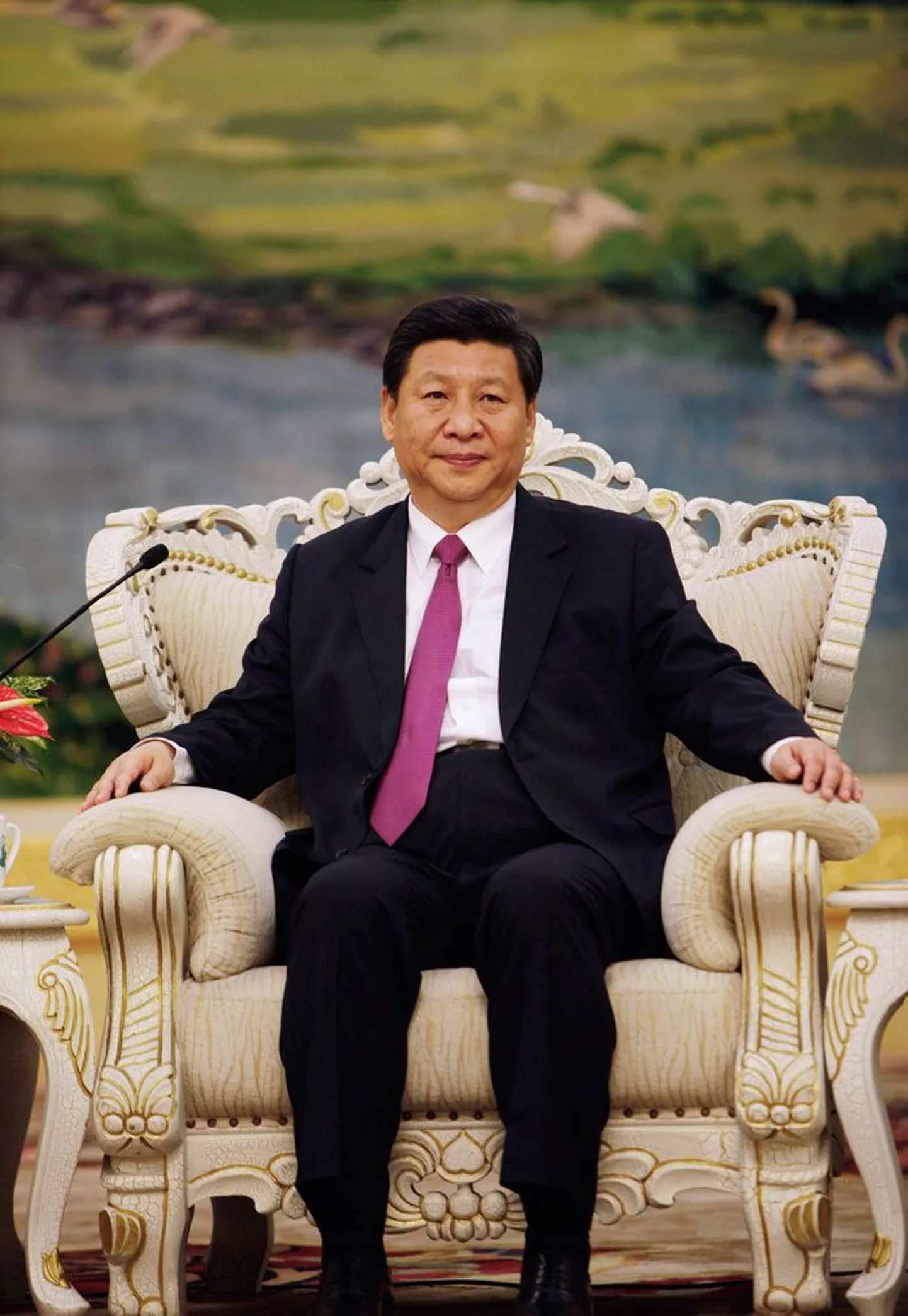 Xi Jinping 29. augustil, kolm päeva enne oma viimast avalikku esinemist.