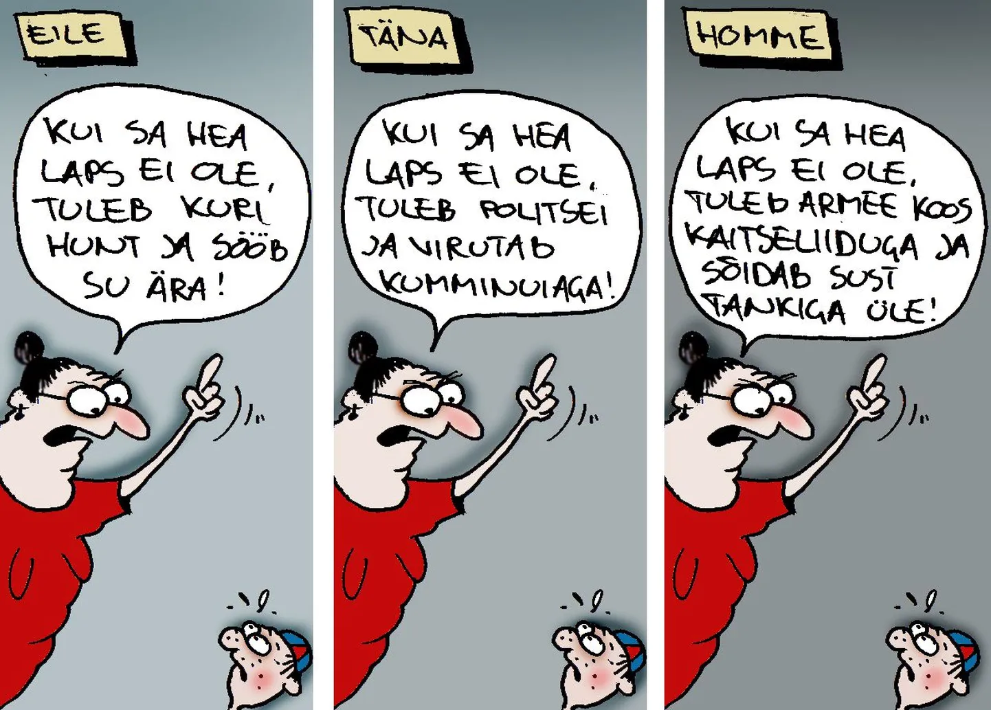 Jõuministeeriumid tahavad kaitseväge ja kaitseliitu eriolukordades korda looma.