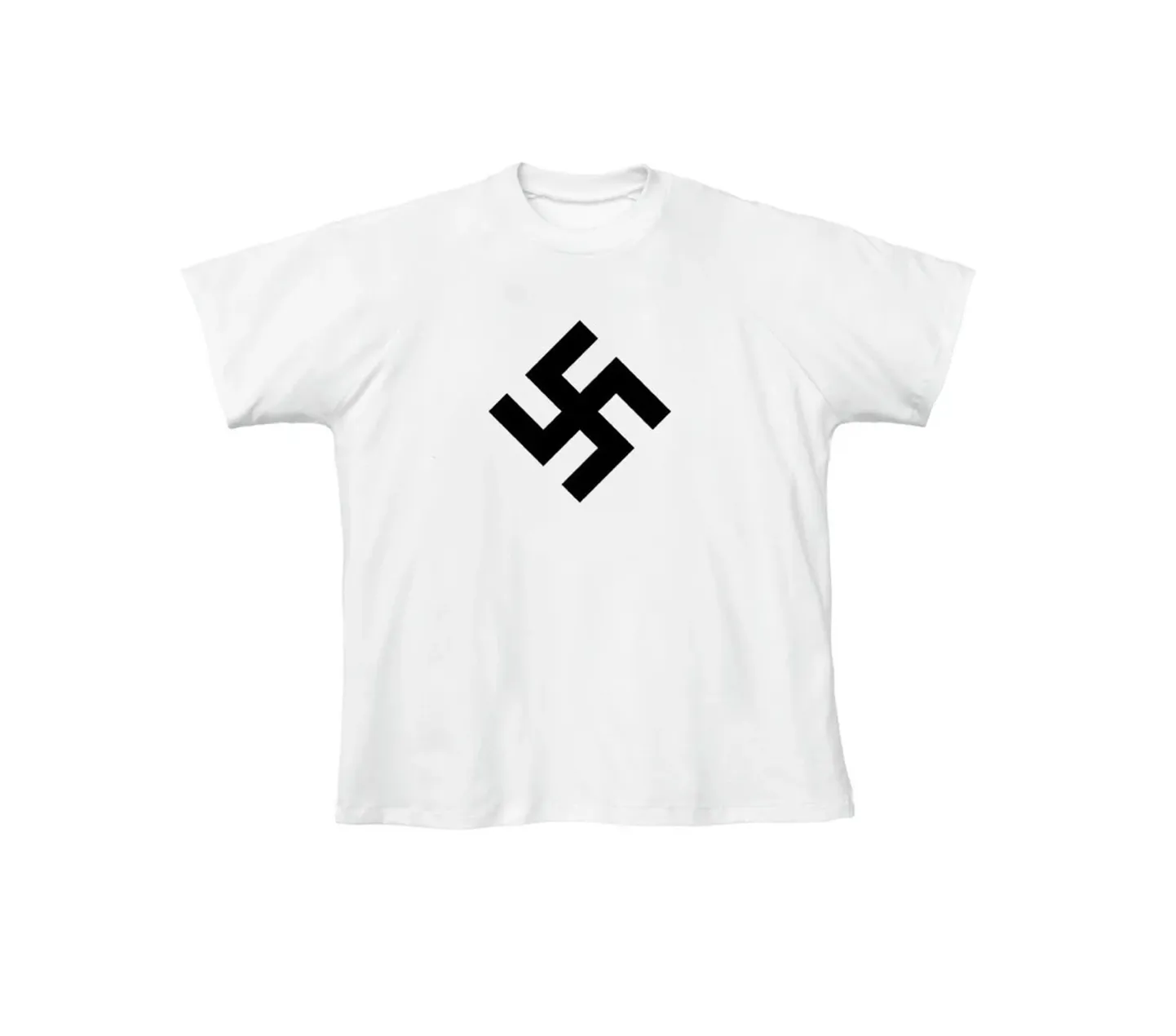 Paar päeva võisid Kanye Westi veebilehel Yeezy.com külastajad leida sealt ainult valge haakristiga t-särgi. Praeguseks on veebisait suletud reeglite rikkumise eest.