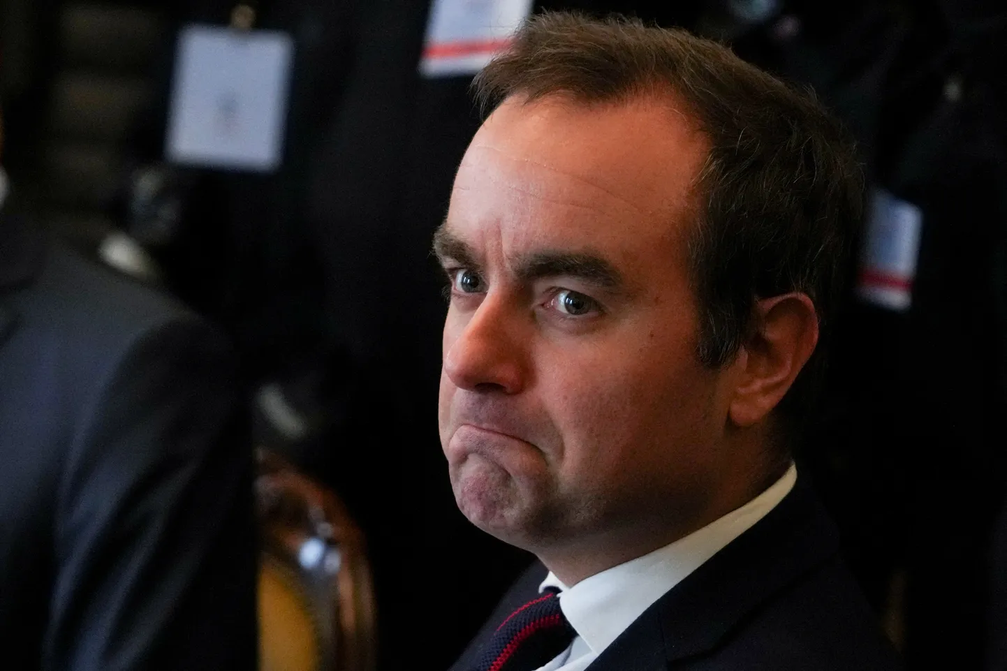 Prantsuse kaitseminister Sébastien Lecornu. 13. jaanuar 2025.