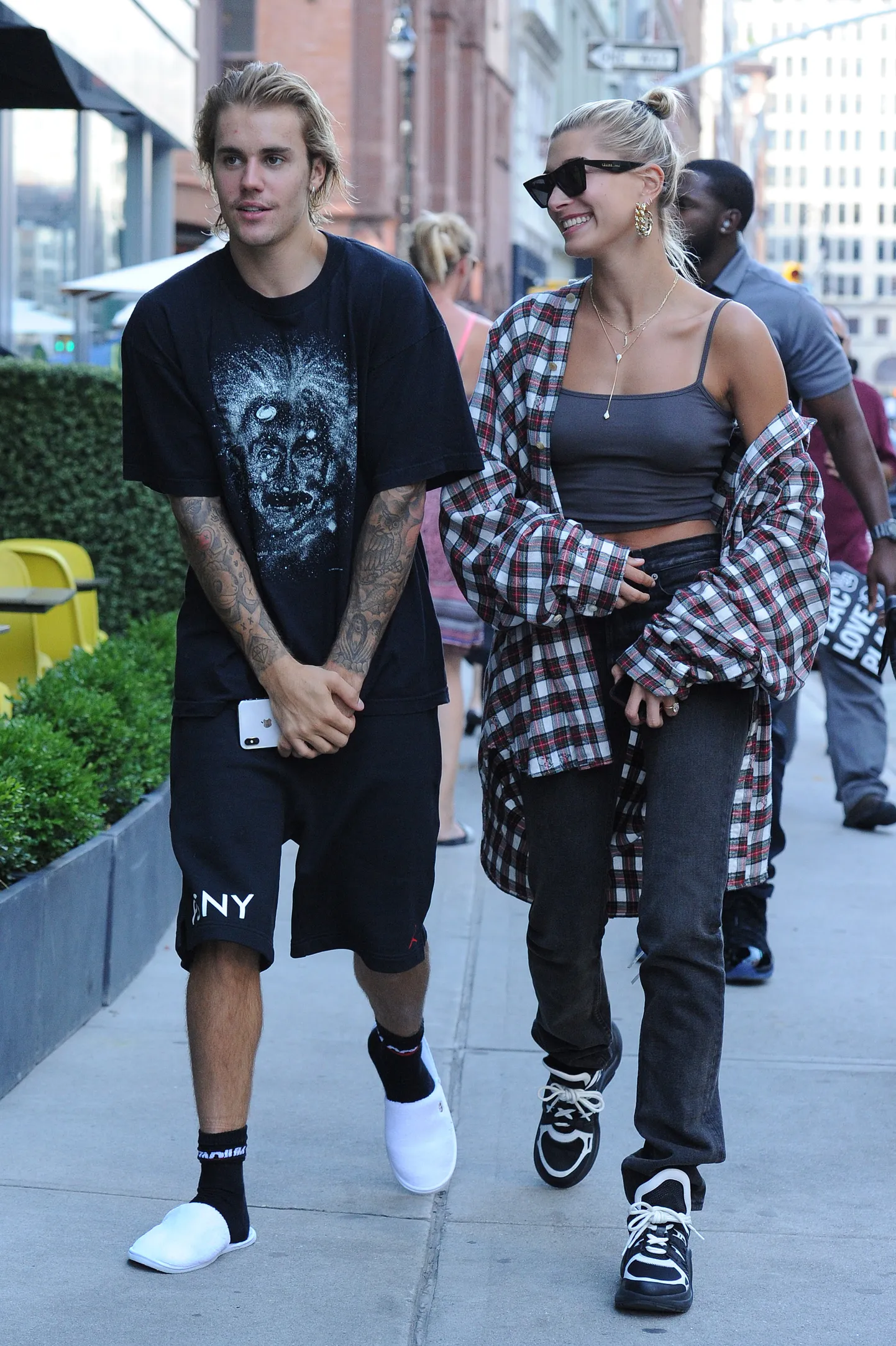 Justin Bieber ja Hailey Baldwin 2018.