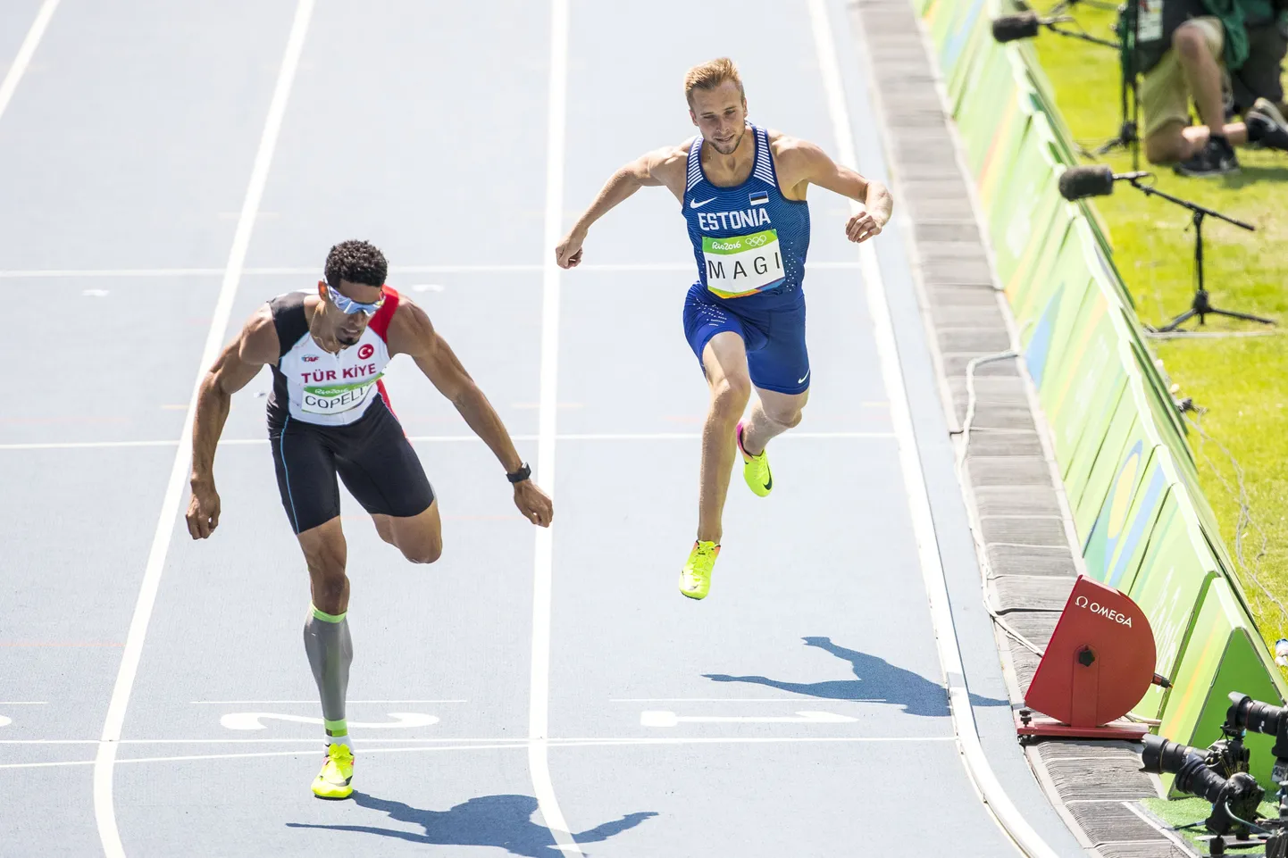 Rasmus Mägi Rio olümpiamängude finaalis.