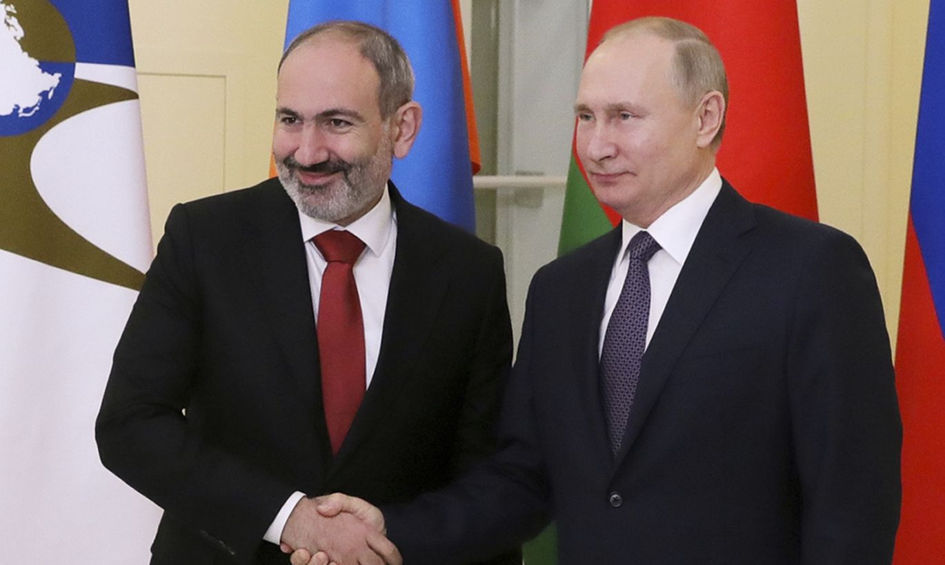 Пашинян обратился к Путину с просьбой о помощи по ...