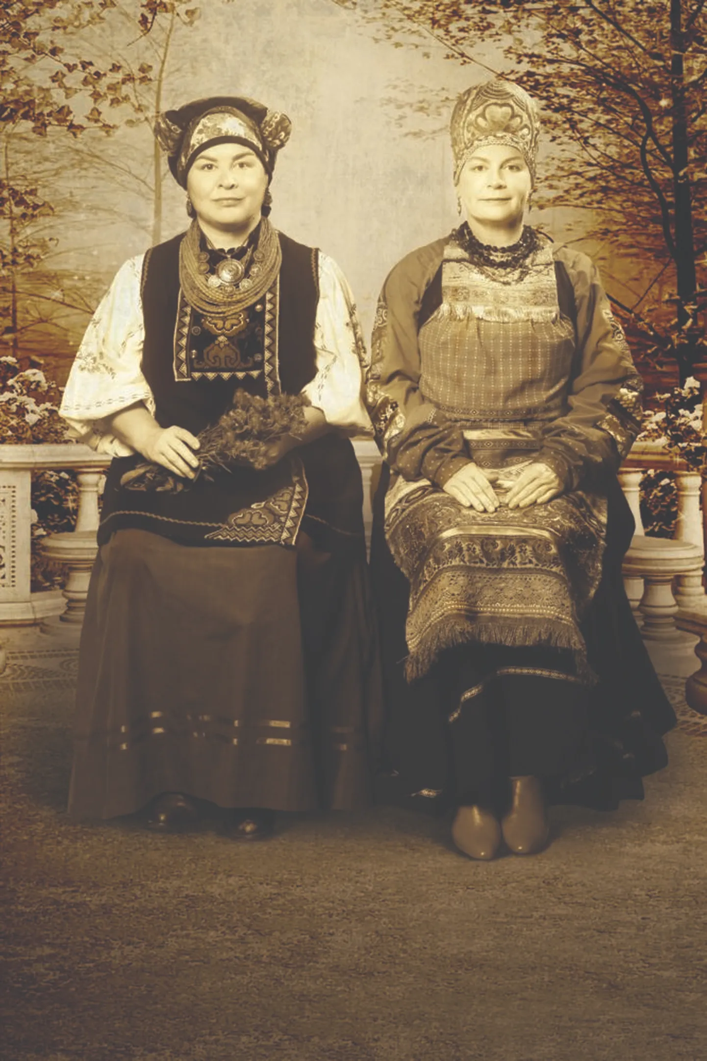 СЁСТРЫ. Ирина Свидлов и Марина Полтавцева.