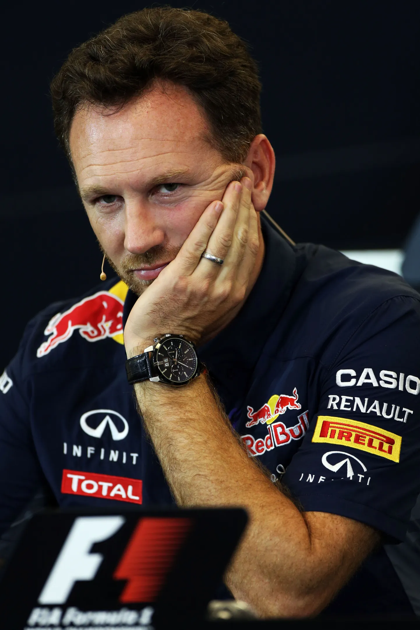 Red Bulli vormel-1 võistkonna juht Christian Horner.